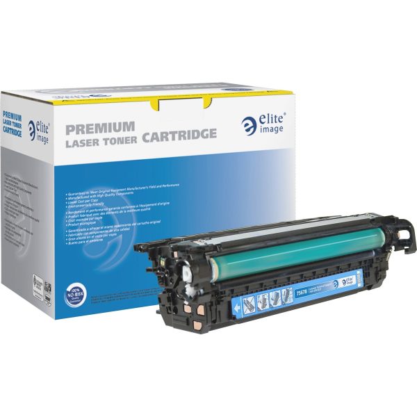 Elite Image Remanufactured Toner Cartridge - Alternative for HP 648A (CE261A) - Laser - 11000 Pages - Cyan - 1 Each on Sale