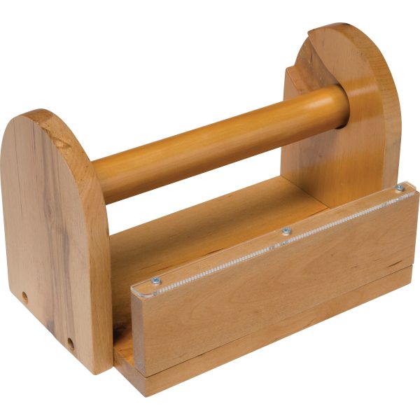 Creativity Street Wood Masking Tape Holder - Holds Total 8 Tape(s) - Wood - Brown - 1 Each Online