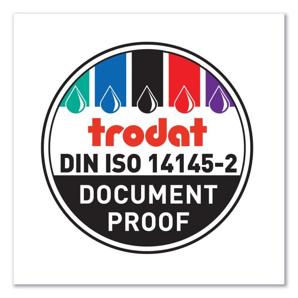 T5430 Professional Replacement Ink Pad for Trodat Custom Self-Inking Stamps, 1  x 1.63 , Blue Red Cheap - Image 4